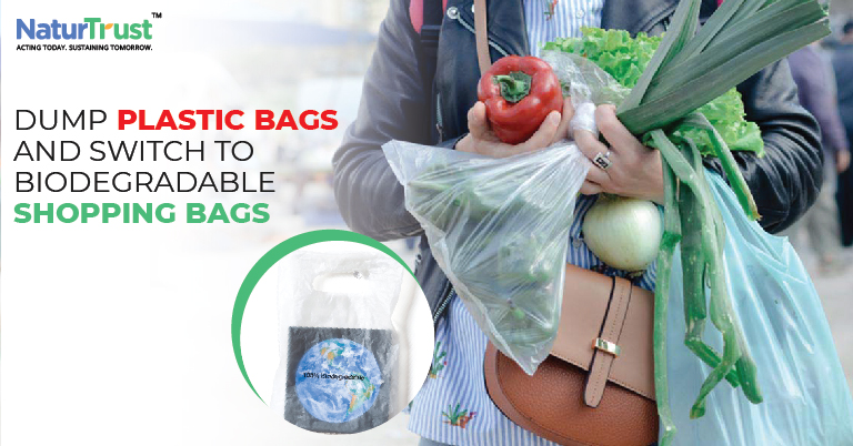 Switch to Biodegradable Shopping Bags and Carrier Bags - NaturTrust